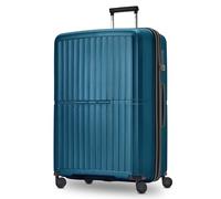 Pactastic Collection 01 & 01+, Turquoise métallisé, Koffer L (76 cm) erweiterbar, Valise rigide avec roulettes pivotantes