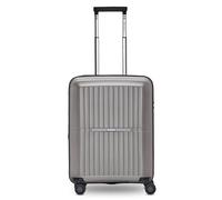 Pactastic Collection 01 4 roulettes Trolley de cabine S 55 cm avec soufflet d'extension gris