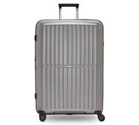 Pactastic Collection 01 4 roulettes Trolley L 76 cm avec soufflet d'extension gris