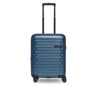 Pactastic Collection 04 THE CABIN + 4 roues Valise cabine S 55 cm avec soufflet d'extension bleu