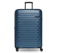 Pactastic Collection 04 + BC, Bleu marine métallisé, Koffer L (75 cm) erweiterbar, Valise rigide avec roulettes pivotantes