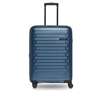 Pactastic Collection 04 THE MEDIUM + 4 roues Valise cabine M 66 cm avec soufflet d'extension bleu