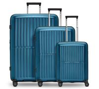 Pactastic Ensemble de bagages 'Collection 01' bleu / pétrole, Taille One Size