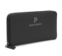 Pactastic Portefeuille avec 12 emplacements pour cartes et un compartiment pour pièces de monnaie | Porte-monnaie léger de 130 g pour cartes et argent liquide en matériau technique végétalien
