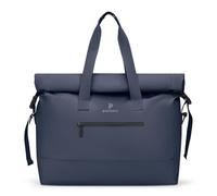 Pactastic Urban Collection Rolltop Sac de voyage avec bandoulière réglable - Weekender XL en matériau technique végétalien, bleu foncé, xl, Ouest