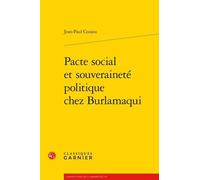 Pacte Social Et Souveraineté Politique Chez Burlamaqui