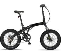 PACTO ONE - vélo hollandais, vélo pliant de qualité, cadre aluminium 32 cm, vélo, roues aluminium 20 pouces, vélo, 6 vitesses Shimano