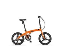 PACTO TWO - vélo pliant - 6 vitesses - freins à disque - cadre en aluminium - unisexe - Shimano - haute qualité - sportif - orange