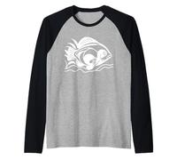 Pacu Noir Dessin Linéaire Aquariophile Manche Raglan