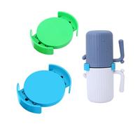 PacuM Lot de 2 Supports Empilables Tasses à café Organisateur café Organisateur De Tasse À Café Réglable Support Organiseurs Réglables et Réutilisables，Pour Tasses à thé et Tasses à Café（vert, bleu）