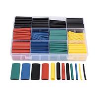 Pacum Tube thermorétractable 530pcs Tube thermorétractable Isolant de Tubes rétrécissables Assortiment de Tubes de câble de polyoléfine électronique Tubes Thermiques Tubes thermorétractables