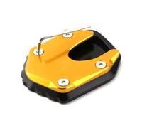 Pad Béquille Moto Plaque De Support De Pied pour Béquille Latérale, Accessoires De Moto pour Forza 750 FORZA750 2020 2021 2022 Agrandisseur Béquille(Black)