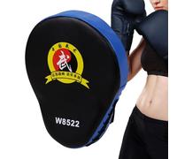 Pad de Boxe - de Mise au Point réglable de 9,84 Pouces | Objectif en Cuir PU + éponge EVA : Bouclier d'attaque pour Boxe, Arts Martiaux, karaté et entraînement Physique pour Adultes et