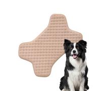 Pad de Caisse de Chien, lit de Chien Indestructible | Machine de Matelas de Chiot en Forme d'os Mignon Lavable - Tampon de Couchage pour Animaux de Compagnie à Moteur de mât Non GLIP