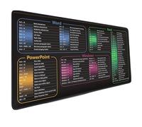 Pad de clavier à accès direct aux mots qui offre un espace de travail confortable pour les tâches de bureau et les jeux