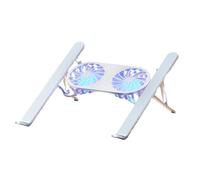 Pad de refroidissement par ordinateur - tapis de refroidissement pliable avec ventilateurs tranquilles | Base de refroidissement pour ordinateur portable pour appareils de 13 à 21 pouces, plateau de