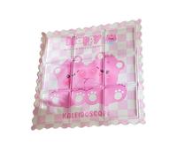 Pad de refroidissement, tapis de refroidissement pour chien | Tapis de refroidissement pliable pour animaux de compagnie | 34,5 x 34,5 cm Protection contre la chaleur, coussin de chien gel pour