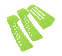 Pad de Traction Antidérapant pour Surfboard, Queue, EVA Vert Clair | Adhésif, Ajustement sans Couture, Solidité Renforcée, pour Longboard et Fish, Confort Solide