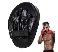 Pad d'entraînement de boxe - Cible à la main en cuir PU premium, gants à feu incurvé | Gants légers rembourrés avec conception de ventilation, poinçons pour la pratique des arts martiaux, kickboxi