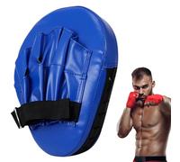Pad d'entraînement de boxe - Cible à la main en cuir PU premium, gants à feu incurvé | Gants légers rembourrés avec conception de ventilation, poinçons pour la pratique des arts martiaux, kickboxi