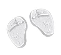 Pad des pieds - Modèles de gel transparent, lavables et non slip | Inserts confortables pour sandales baskets plage extérieure décontractée