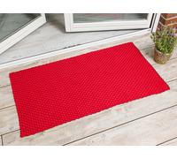 Pad Extérieur Tapis Uni Rouge 72x132 Mat Tapis de Pied Pad Concept Design Bain