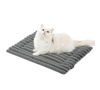 Pad For Dog Crate - Memory Foam Non-Slip Pet Cushion | Washable Soft Warm Cage Mat For Small Medium Dogs | 61x45cm, Breathable Waterproof, Perfect Fór Kennel, Indoor Outdoor, Car Travel, Home, Camping