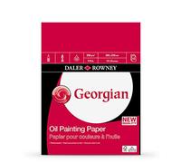 Pad Georgian Oil couleur (gommé) DALER-Rowney - 12 "x9" 250g/m2