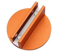 Pad Magnétique Jack - Pousquette À Fentes en Aluminium, Protecteur De Coussin De Cric De Voiture Sécurisé pour Le Levage | Adaptateur De Rail De Trame De Soudure Pincée, Accessoire De Portance De