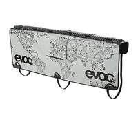 Pad pick-up Tailgate Curve XL (160x100x2cm) gris stone | Protection de hayon, accessoire de vélo haut de gamme, accès rapide au levier du hayon, crochets de fixation en aluminium