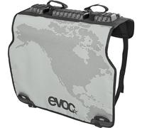 Pad pick-up Tailgate DUO gris stone | pour le transport de vélos dans un pick-up, porte-vélos sans attelage, fixation de 2 vélos
