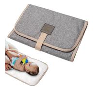 pad portable campio - mate mambino en maille de tache avec des autocollants magiques, pad de couche pliable souple | pad de changement de voyage pour sac à couches, station de change portable pour g