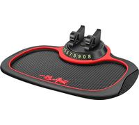 Pad pour téléphone non glissant pour voiture 360 degrés Support pivotant Dashboard Anti - caoutchouc - Téléphones Clés de lunettes de soleil
