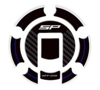 Pad réservoirs de Moto Autocollants Latéraux De Réservoir De Carburant pour Moto pour Yamaha MT 09 MT09 MT-09 SP 2024 Autocollant De Protection De Réservoir Coussinets Protège réservo(Couleur 2)