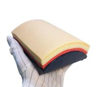 Pad Suture formation médicale - Suture formation Pad - peau Suture Pad humain - chirurgical Suture Pad Contient 3 couches et se compose de la peau, tissus sous-cutanés et une couche musculaire,1pcs