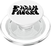 Padam Padam - La fierté LGBTQ Heartbeat Padam Padam l'amour C'est l'amour PopSockets PopGrip pour MagSafe