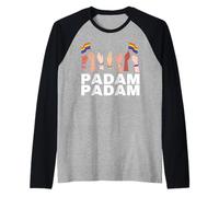 Padam Padam - Mois de la fierté LGBTQ+ - Heartbeat Padam Padam Manche Raglan