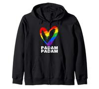 Padam Padam - Mois de la fierté LGBTQ+ - Heartbeat Padam Padam Sweat à Capuche