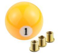 Padaodao Pommeau de levier de vitesse jaune numéro 1 pour la plupart des véhicules à transmission manuelle SUV camions voitures