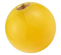 Padaodao Pommeau de levier de vitesse rond pour la plupart des transmissions manuelles, SUV, camion, jaune