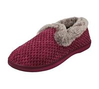 Padders Misha Chaussons larges en mousse à mémoire de forme pour femme