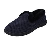 Padders Misha Pantoufles Intégrales À Bordure Texturée, Femme, Bleu & Violet