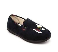 Padders Plus Dandie, Chaussons femme, Bleu, 38 EU