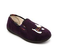 Padders Plus Dandie, Chaussons femme, Violet, 38 EU