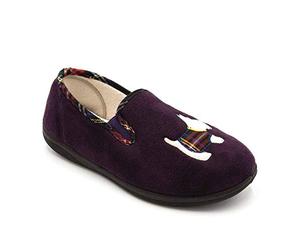 Padders Plus Dandie, Chaussons femme, Violet, 39 EU
