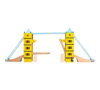 Paddington And Paddington Bear - 5999 - Circuit De Trains Miniatures Et Rail - Set De Jeu - Tower Bridge