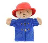 The Puppet Company - Marionnette à main pour bébé Paddington - Ours en peluche mignon et câlin - Paddington 2 - Paddington au Pérou - Duffle coat bleu et chapeau Paddington rouge - Convient dès la