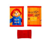 Paddington Bear Portefeuille 3 volets pour enfant Orange Monnaie Notes Argent, multicolore, Taille unique, Trois plis