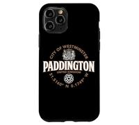 Paddington City of Westminster Coordonnates Label 2C Coque pour iPhone 11 Pro