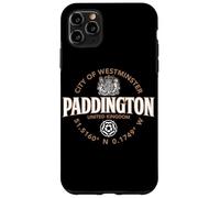Paddington City of Westminster Coordonnates Label 2C Coque pour iPhone 11 Pro Max